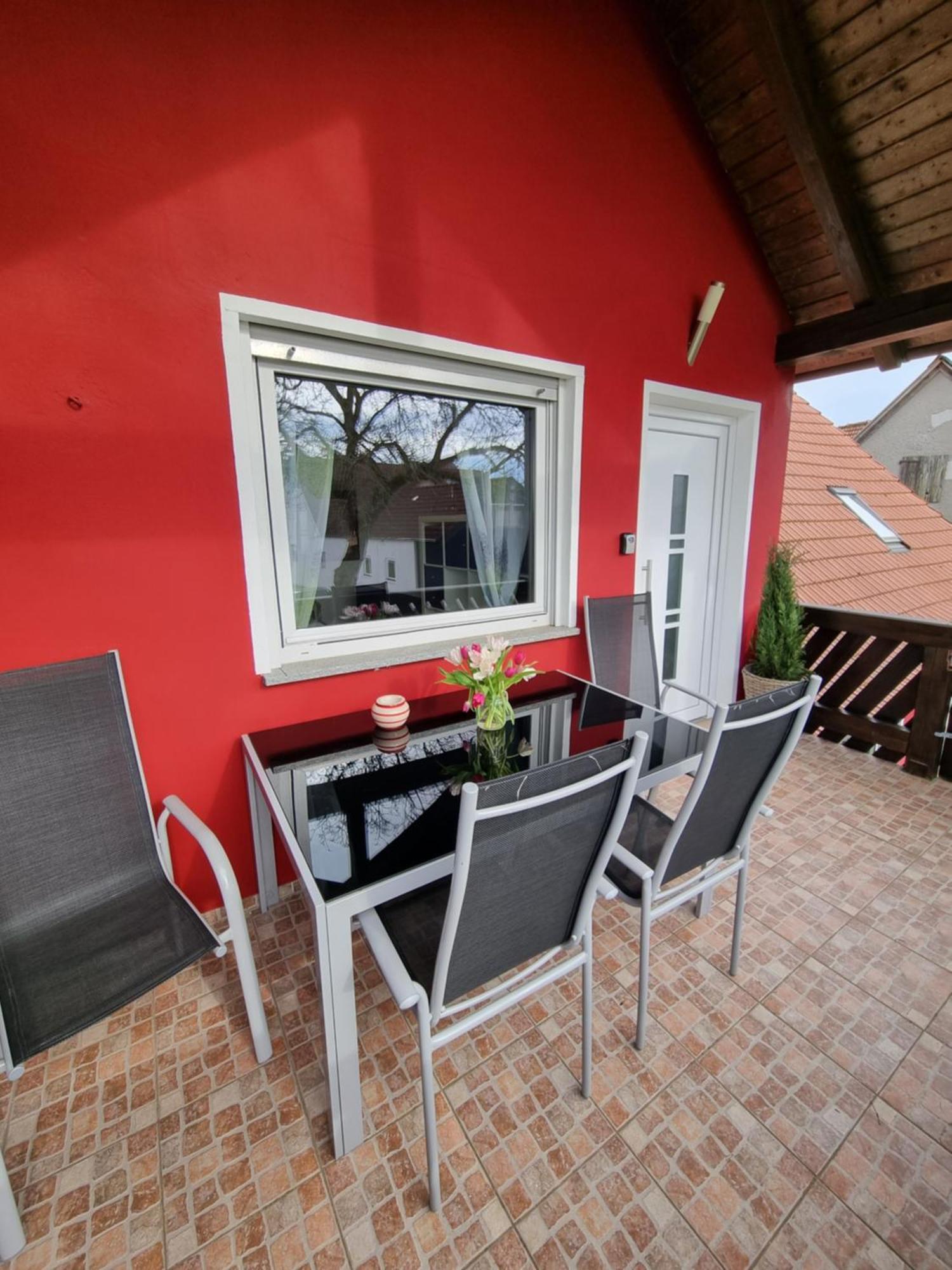 Ferienwohnung „Schau Ins Frankenland“ Burgpreppach 외부 사진